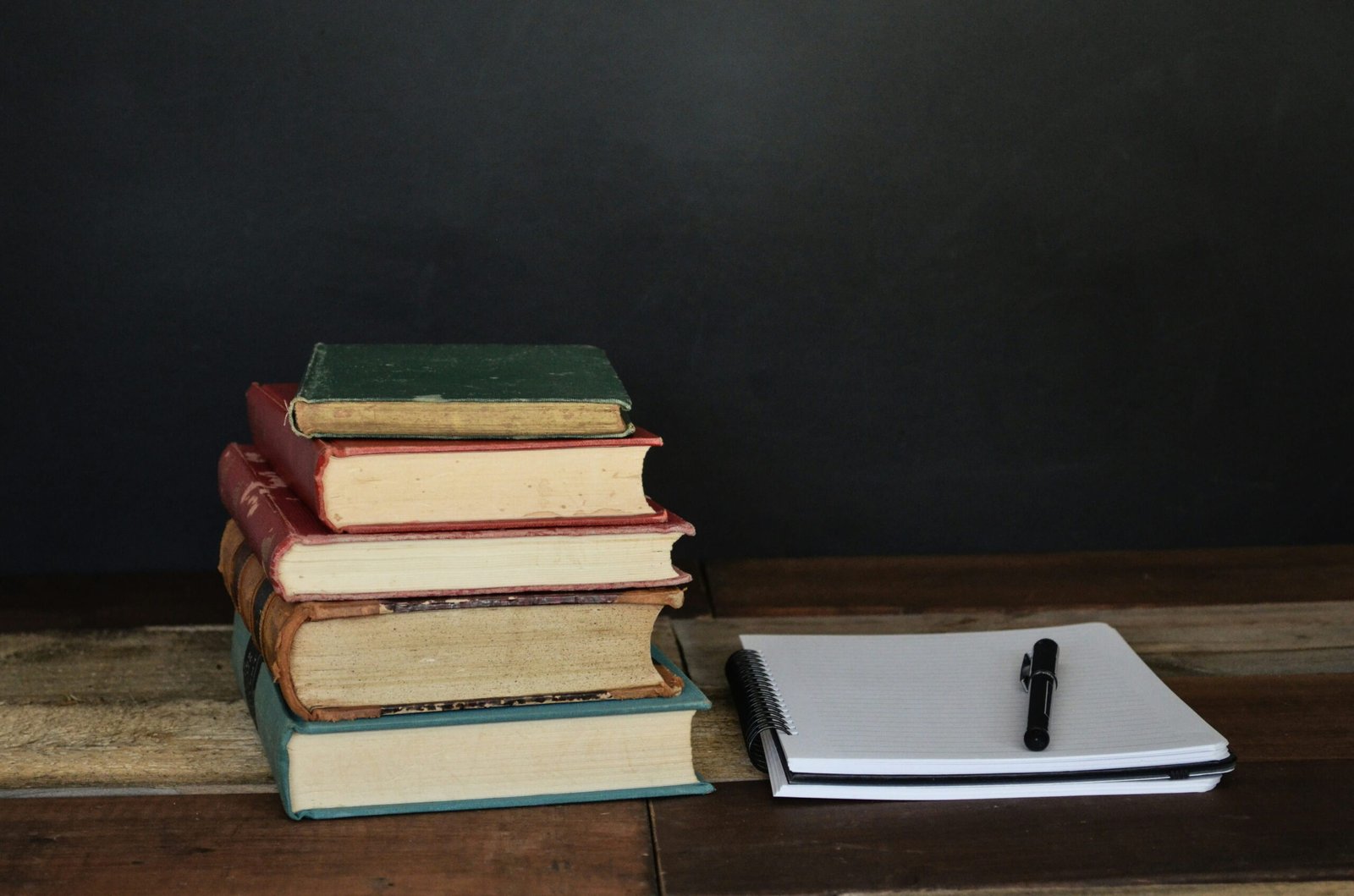 studieboeken en les materiaal